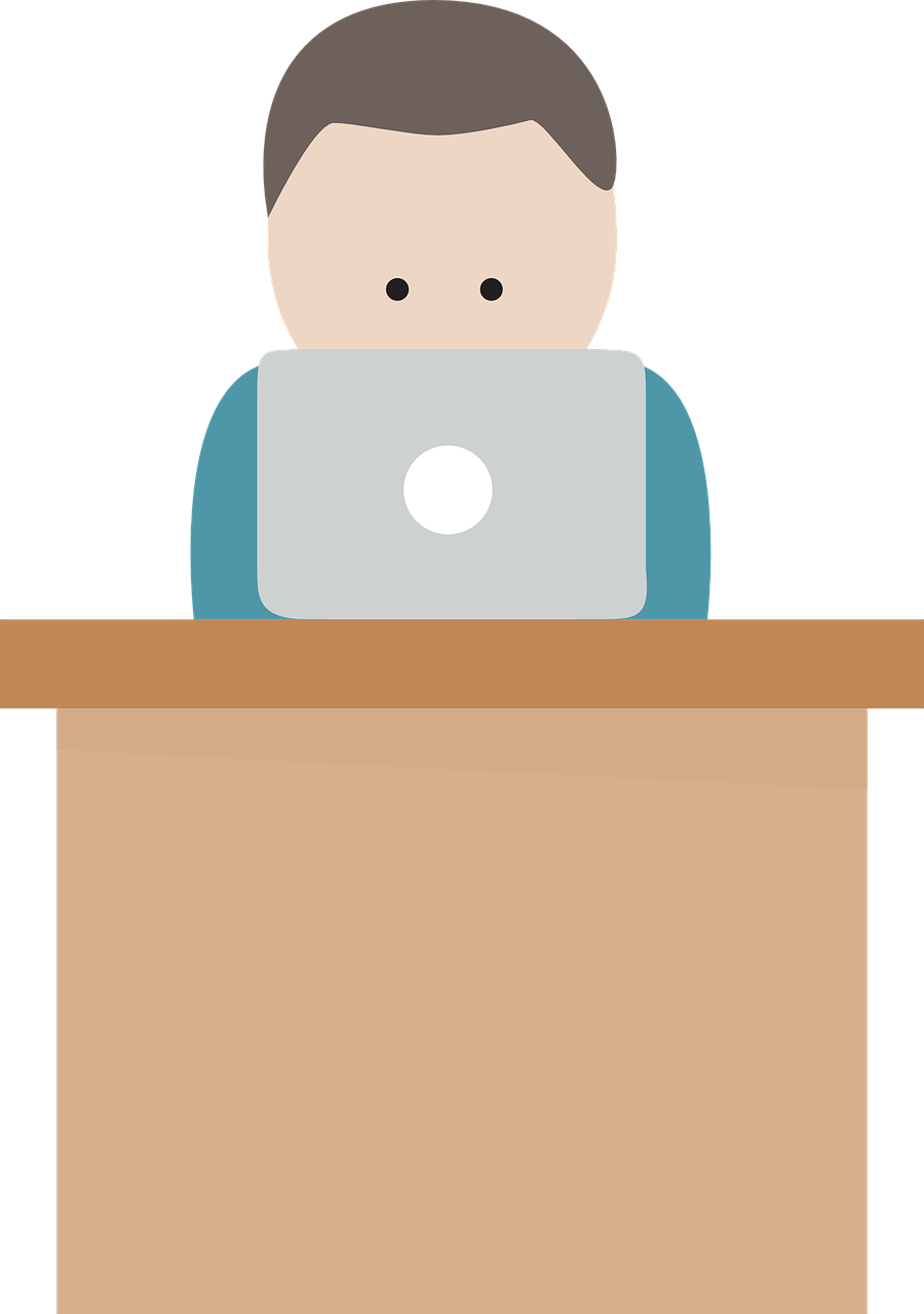 lee berger, desk, laptop